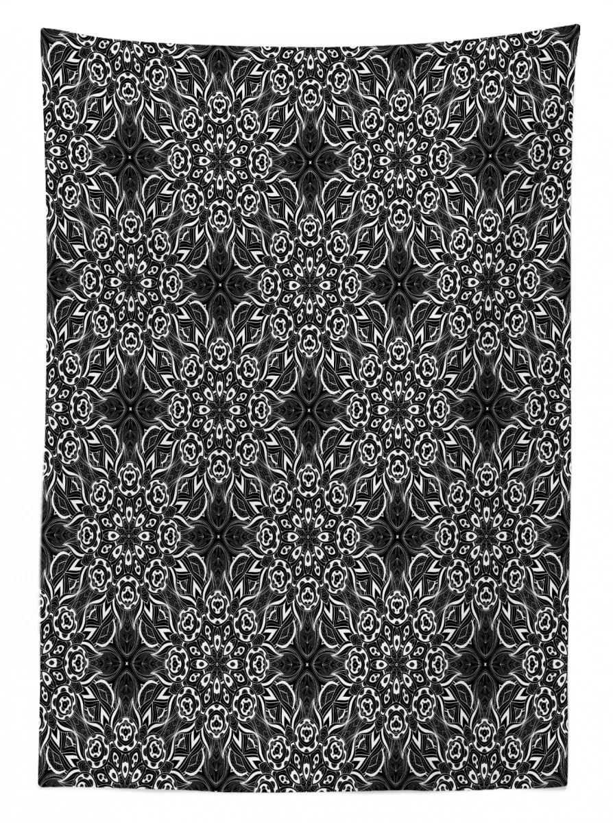leaf composition 3d printed tablecloth table decor 7434