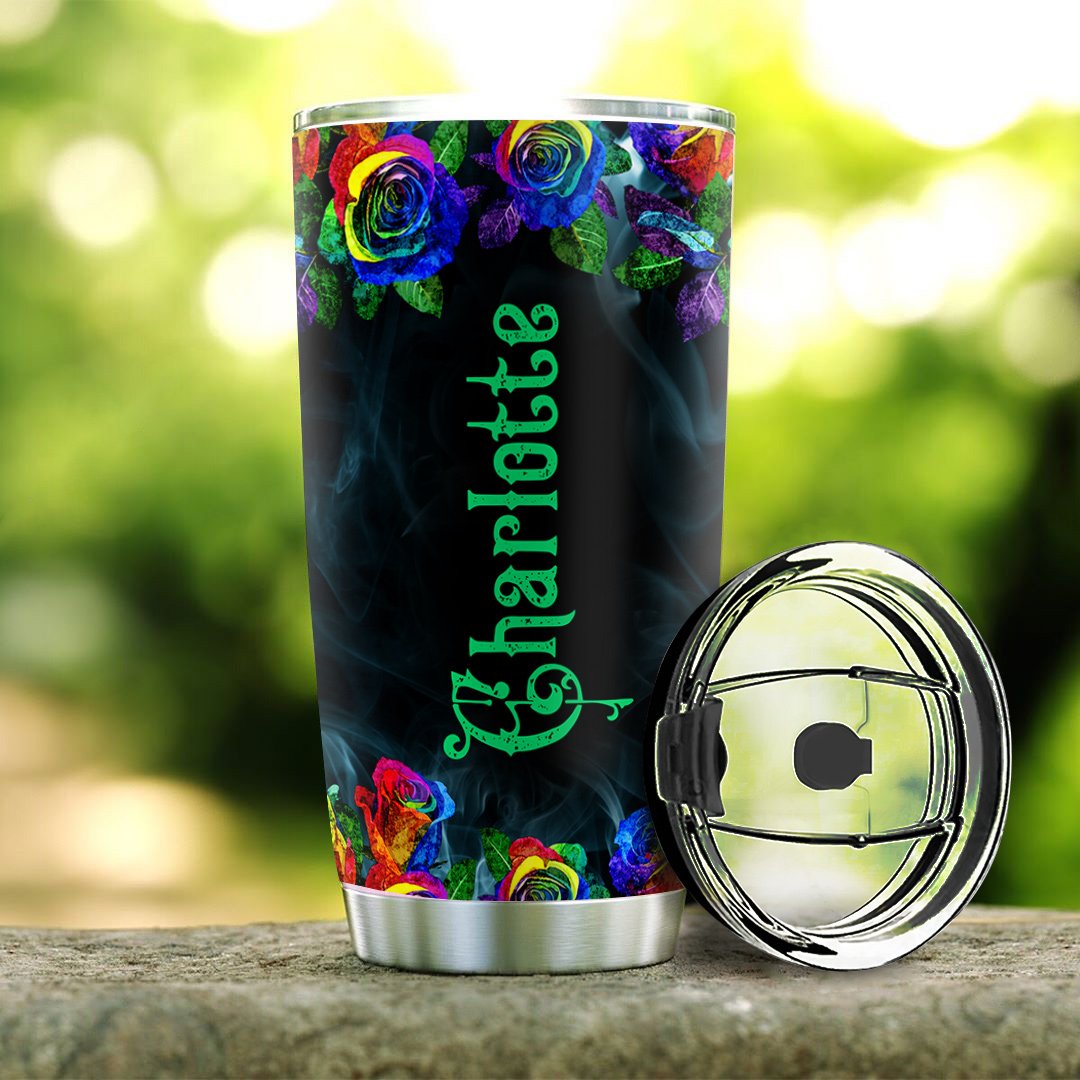 LGBT Skull Personalized Stainless Steel Tumbler lgbt skull personalized stainless steel tumbler 6973