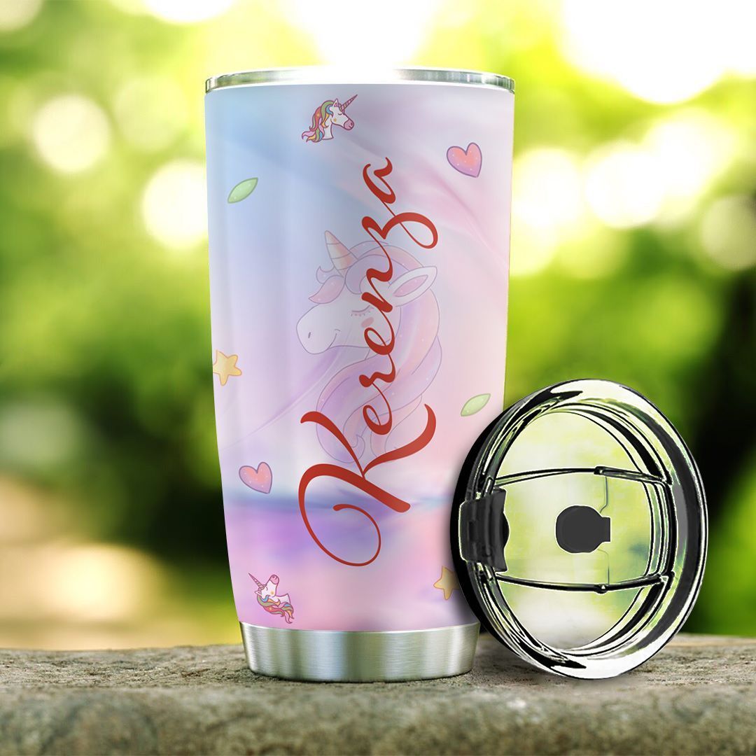 LGBT Unicorn Personalized Stainless Steel Tumbler lgbt unicorn personalized stainless steel tumbler 8663