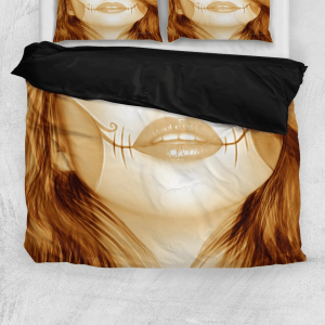 light brown calavera fresh look halloween spirit duvet cover bedding set bedroom decor 5021