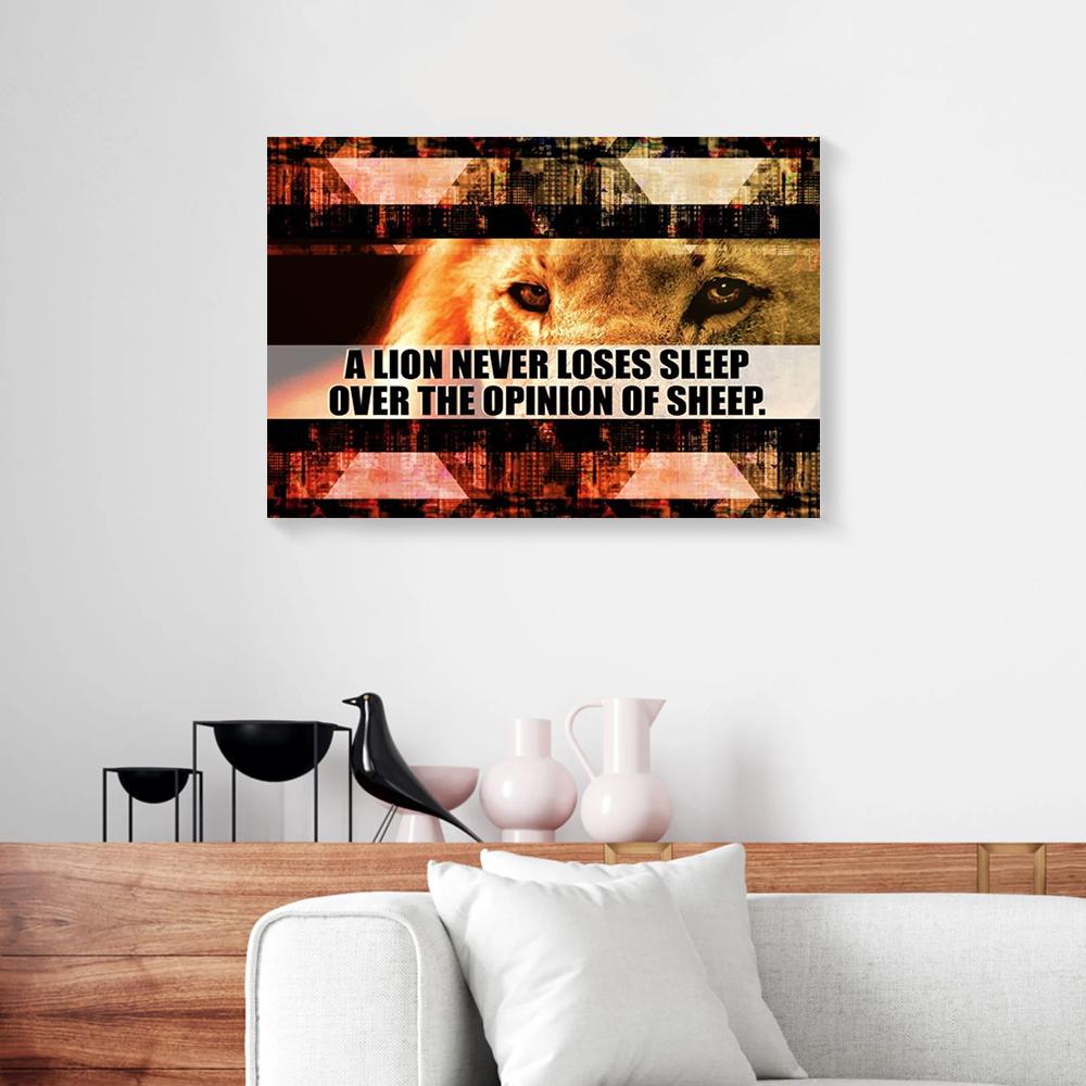 Lion Canvas Prints - Wall Art Decor lion canvas prints wall art decor 2186