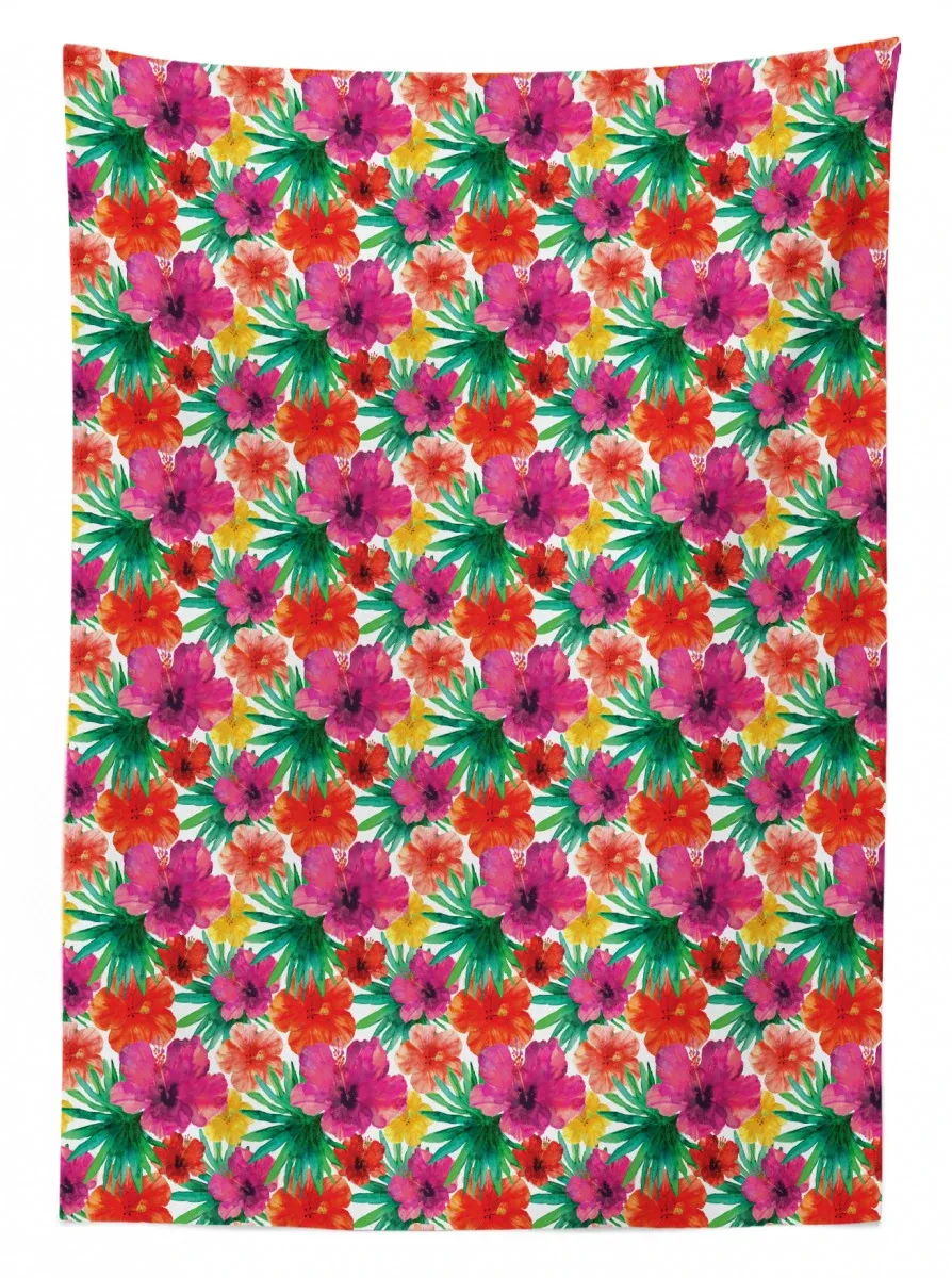 Lively Tropical Forest 3D Printed Tablecloth Table Decor lively tropical forest 3d printed tablecloth table decor 2513