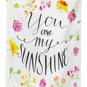 Loving My Sunshine Slogan 3D Printed Tablecloth Table Decor 1 loving my sunshine slogan 3d printed tablecloth table decor 7937
