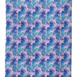 luau summer jungle 3d printed tablecloth table decor 7230