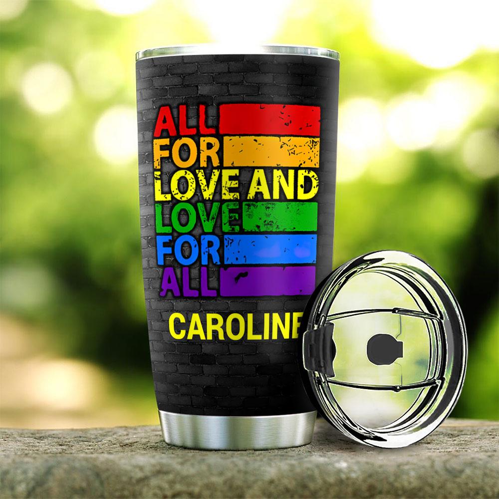 Magic Unicorn LGBT Personalized Stainless Steel Tumbler magic unicorn lgbt personalized stainless steel tumbler 1705
