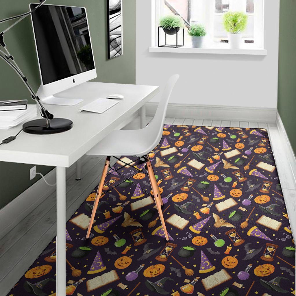 magic wizard pattern print area rug floor decor 6596