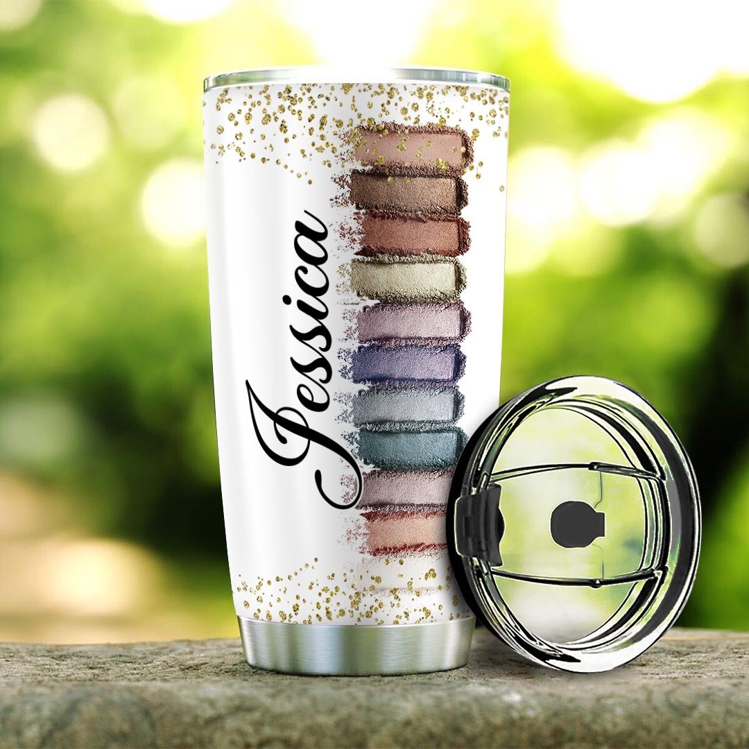 Makeup Personalized Stainless Steel Tumbler makeup personalized stainless steel tumbler 7747