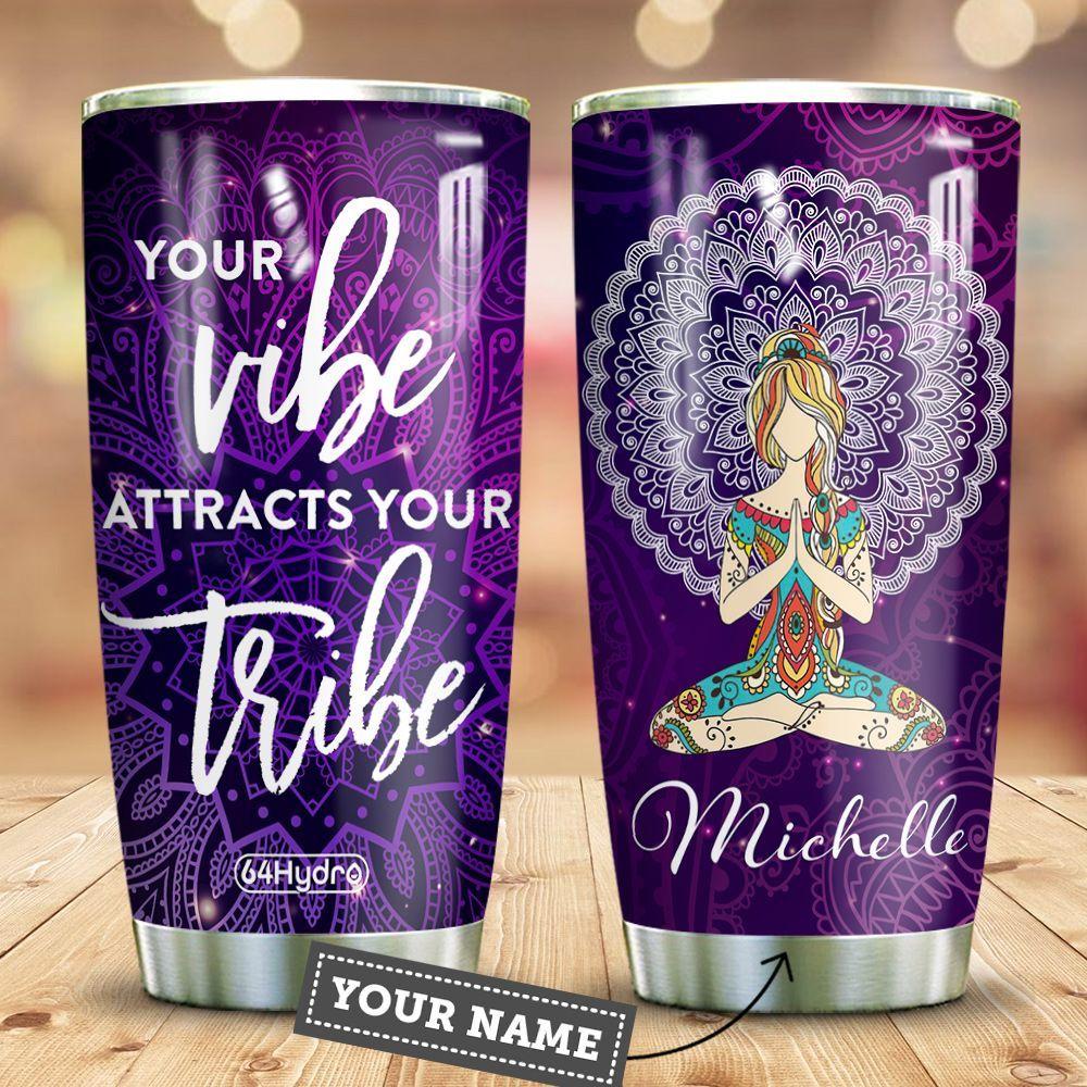 Mandala Girl Personalized Stainless Steel Tumbler mandala girl personalized stainless steel tumbler 2334