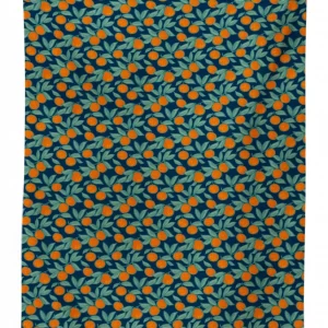 mandarin branches 3d printed tablecloth table decor 4154