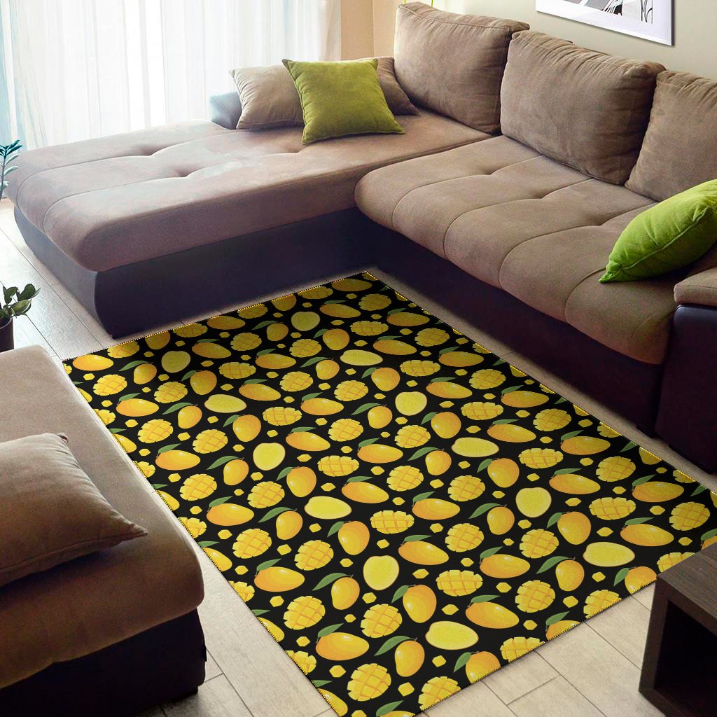 mango pattern print area rug floor decor 6445