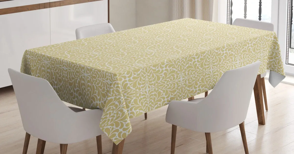 marble art and drops 3d printed tablecloth table decor 3105