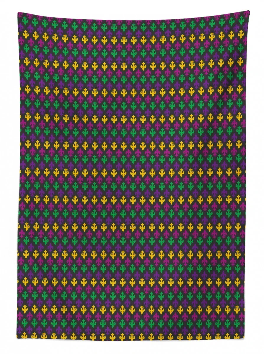 mardi gras celebration 3d printed tablecloth table decor 3556