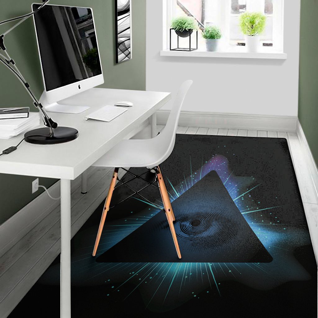 masonic eye all seeing print area rug floor decor 4036