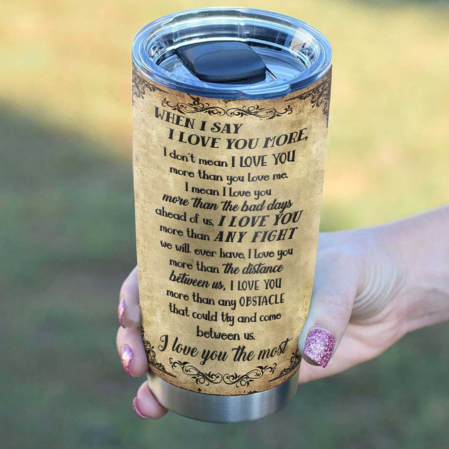 Metal Pumpkin Couple You And Me Personalized Stainless Steel Tumbler metal pumpkin couple you and me personalized stainless steel tumbler 2386