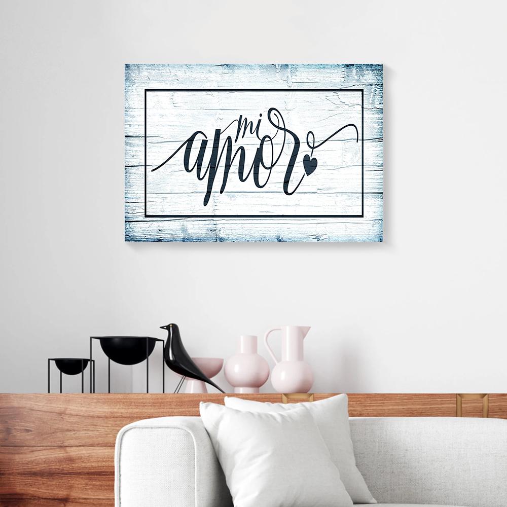 Mi Amor Canvas Prints - Wall Art Decor mi amor canvas prints wall art decor 2915
