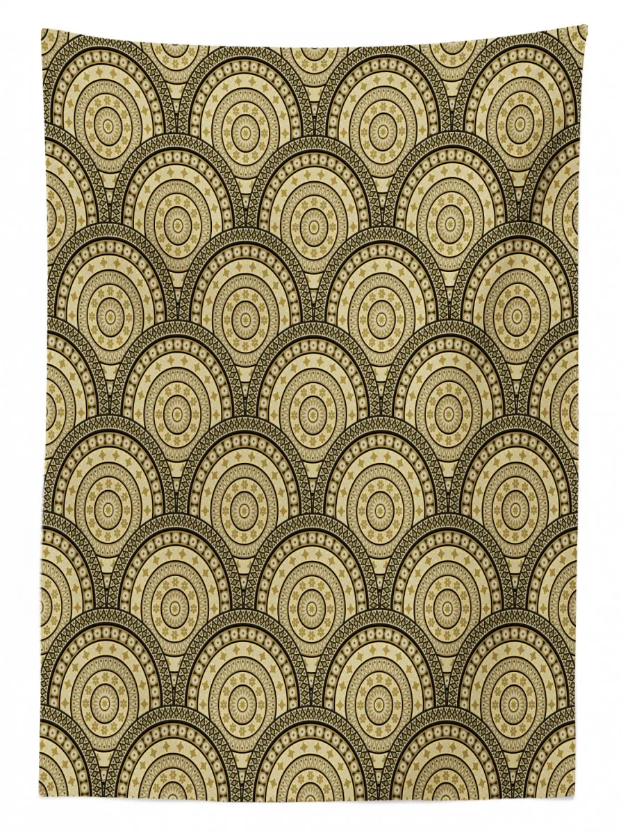 middle eastern lace 3d printed tablecloth table decor 5890