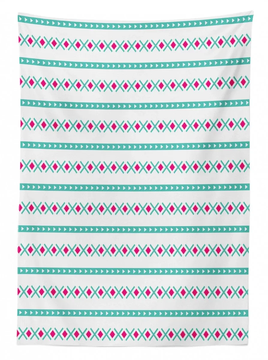 minimal horizontal art 3d printed tablecloth table decor 8114
