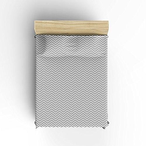 minimalism white and grey chevron zig zag duvet cover bedding set bedroom decor 5038