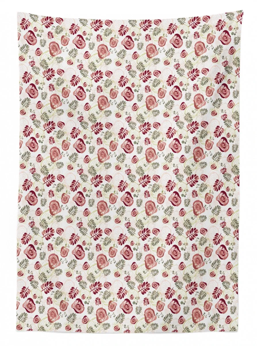 Modern Floral Abstract 3D Printed Tablecloth Table Decor modern floral abstract 3d printed tablecloth table decor 8636