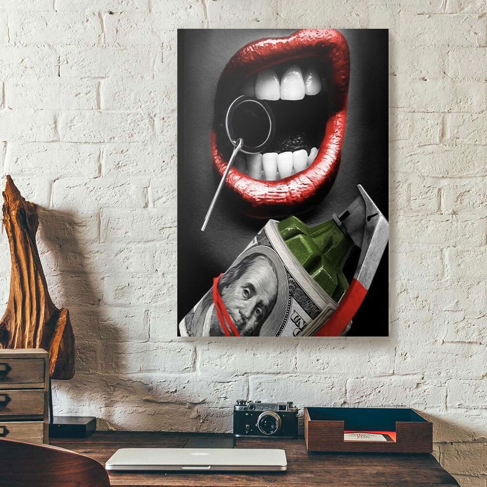 Money To Blow Bomb Dollar Women Business Canvas Prints - Wall Art Decor money to blow bomb dollar women business canvas prints wall art decor 5899
