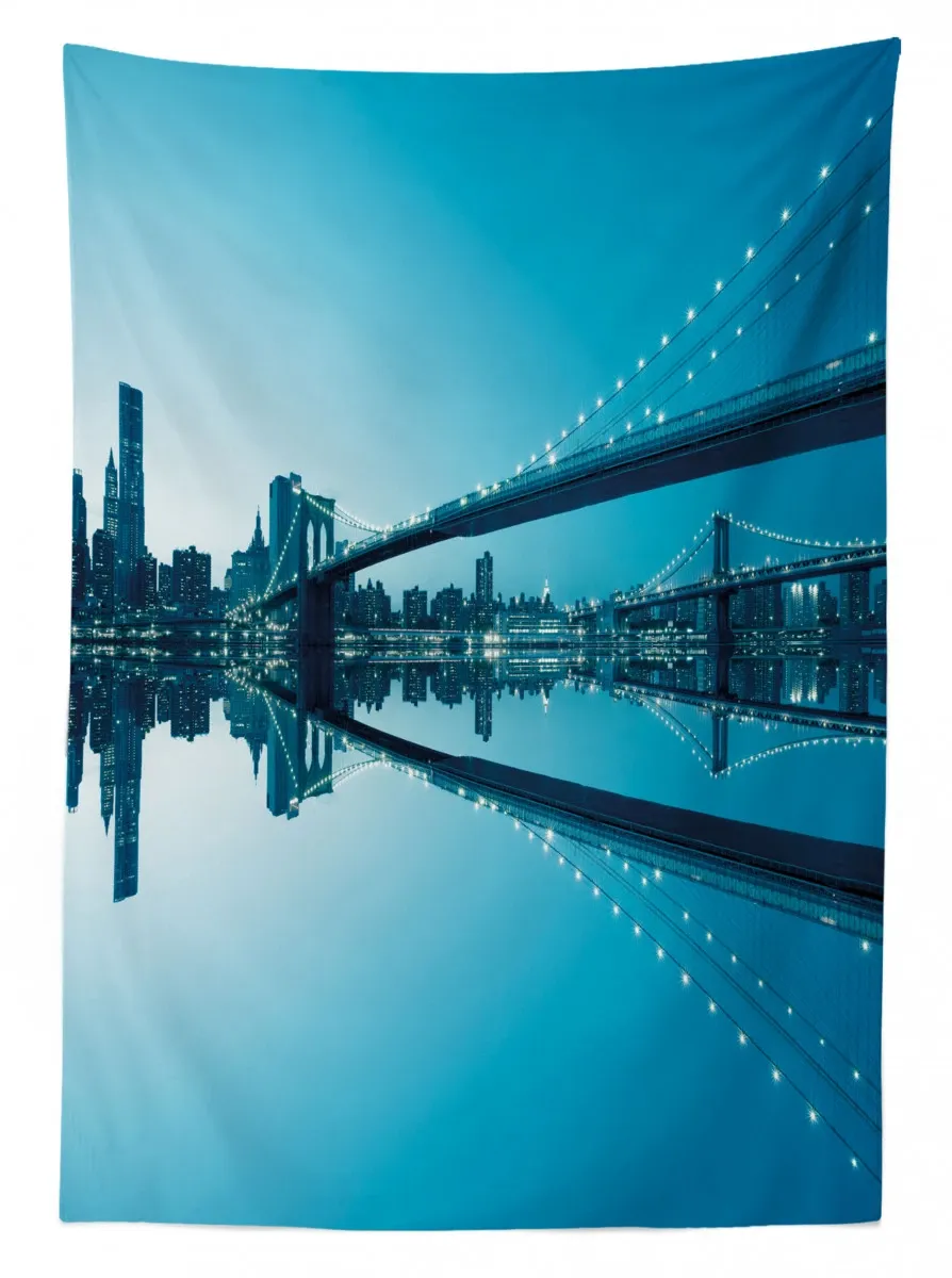 Monochrome American 3D Printed Tablecloth Table Decor monochrome american 3d printed tablecloth table decor 1183