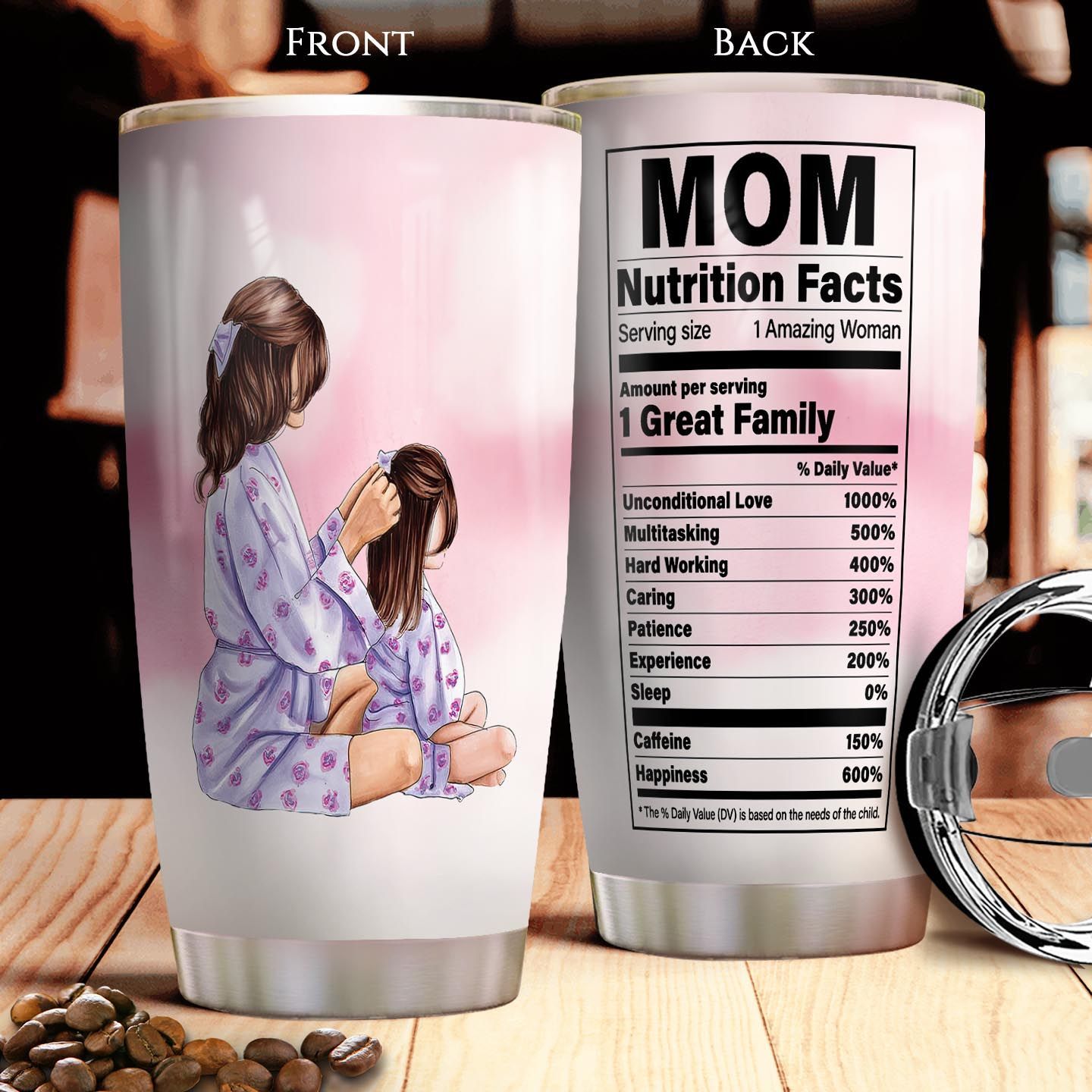 Mother Facts Stainless Steel Tumbler mother facts stainless steel tumbler 2417