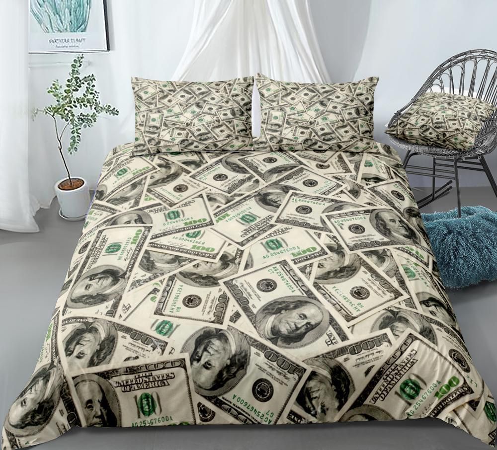 Much Money Texture Duvet Cover Bedding Set