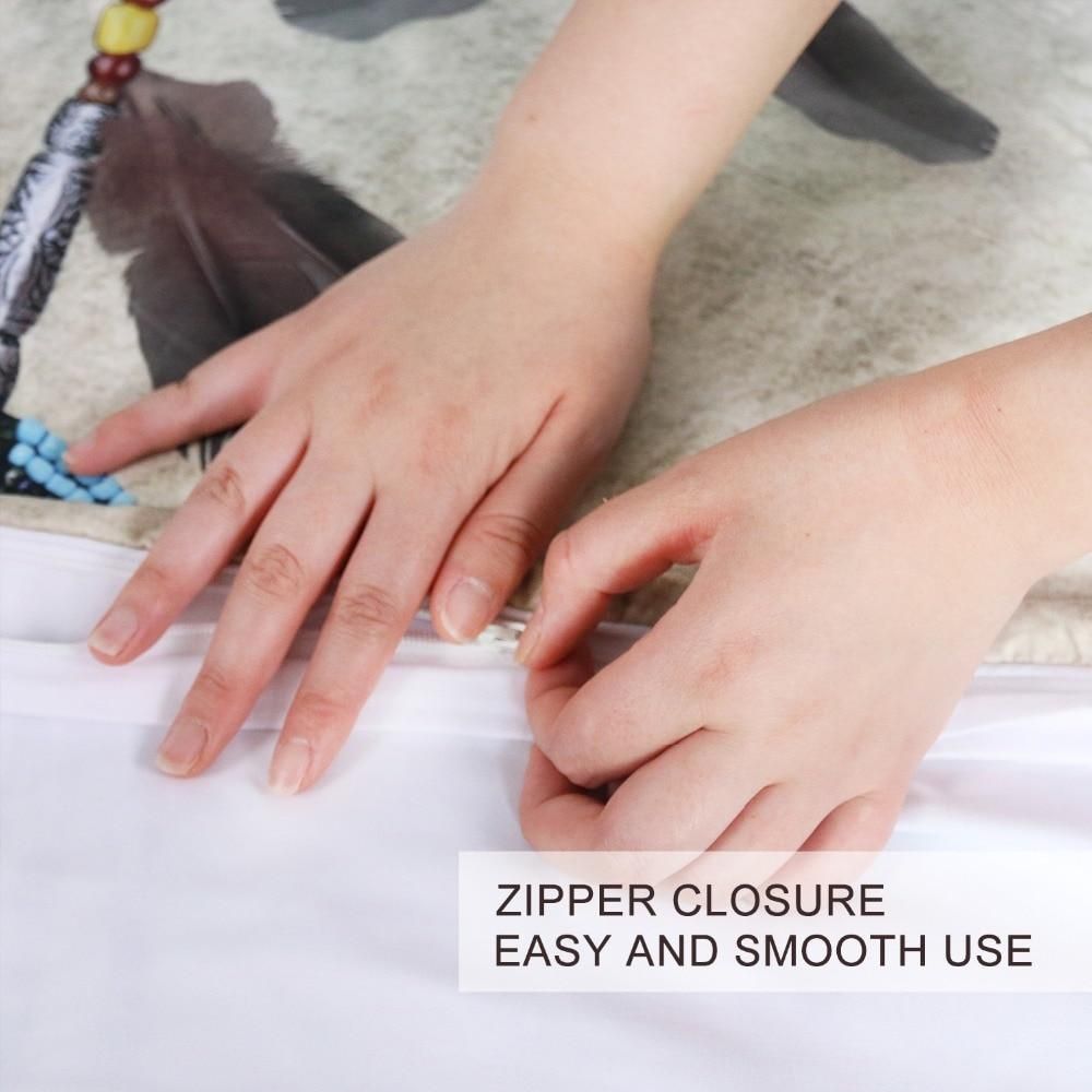 Native American Wolf Dreamcatcher Duvet Cover Bedding Set native american wolf dreamcatcher duvet cover bedding set 4571