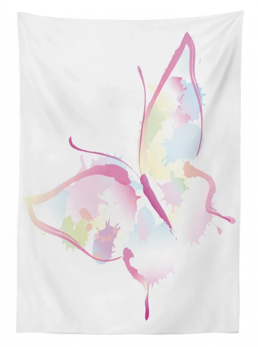 nature spring 3d printed tablecloth table decor 6623