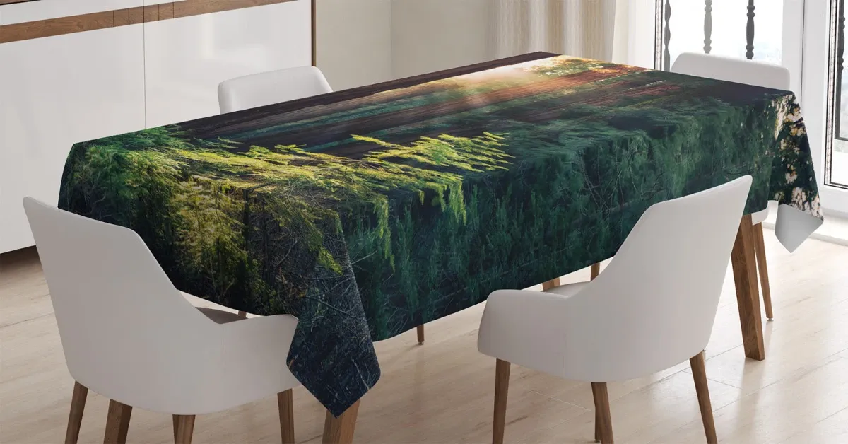 nevada morning sun 3d printed tablecloth table decor 8113