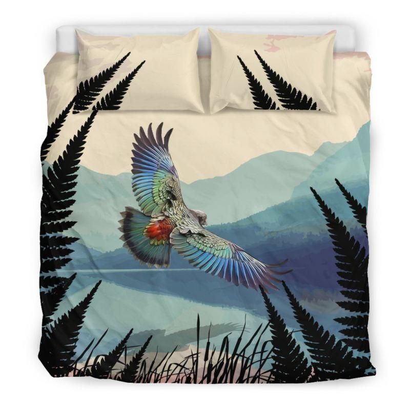 new zealand kea and aoraki bedding set bedroom decor 1397
