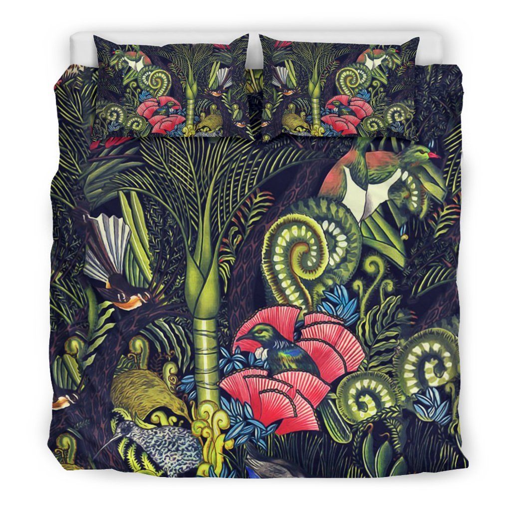 new zealand natives tropical world bedding set bedroom decor 3775