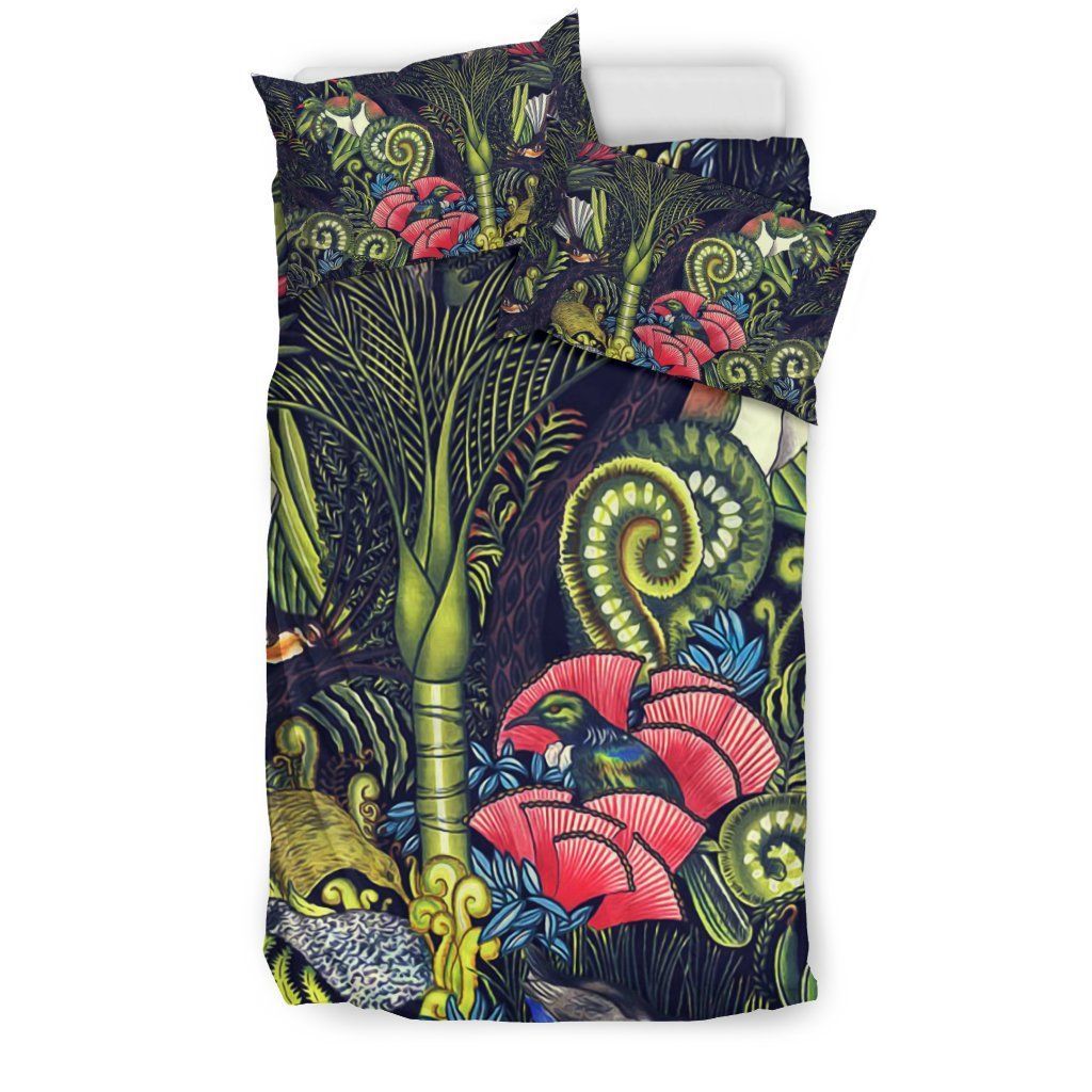 new zealand natives tropical world bedding set bedroom decor 8654