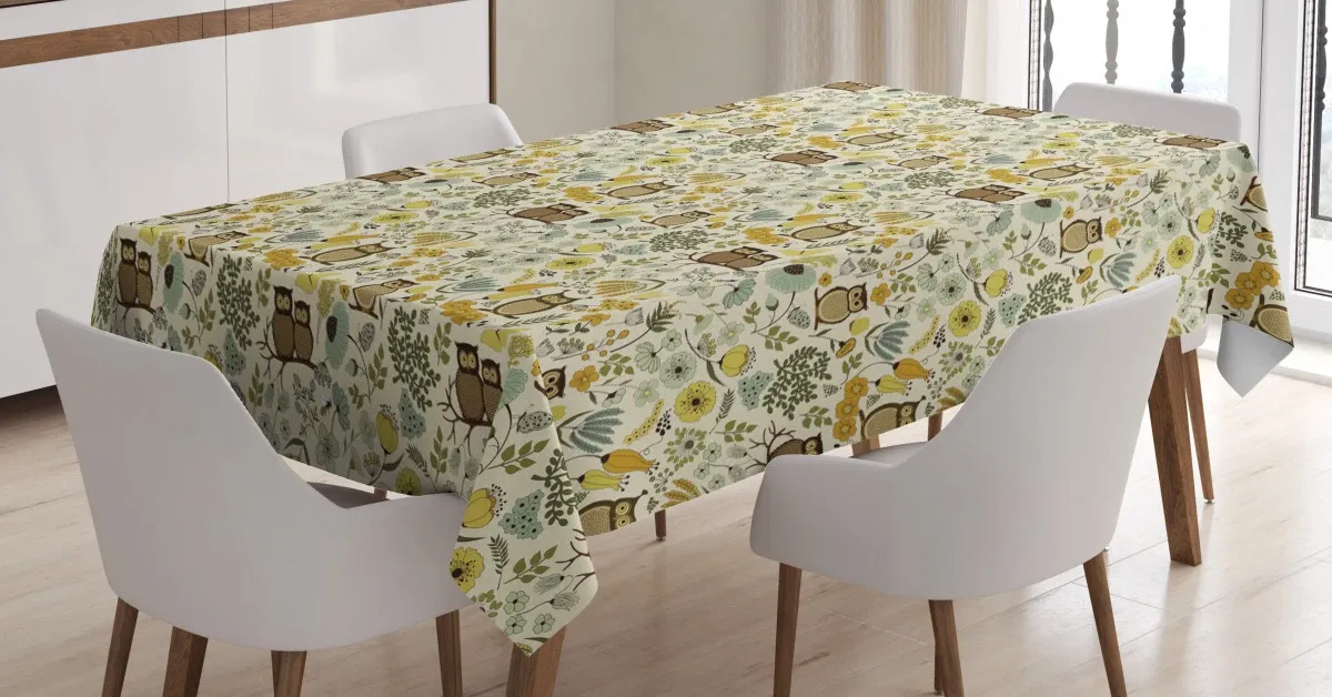 Nostalgic Floral And Romantic 3D Printed Tablecloth Table Decor nostalgic floral and romantic 3d printed tablecloth table decor 3264