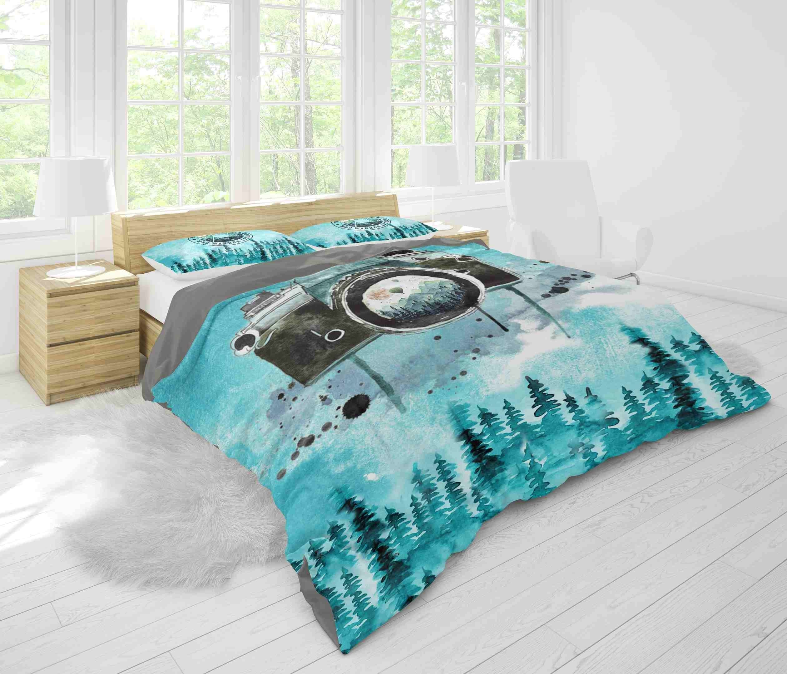 not all those who wander are lost bedding set bedroom decor 5147