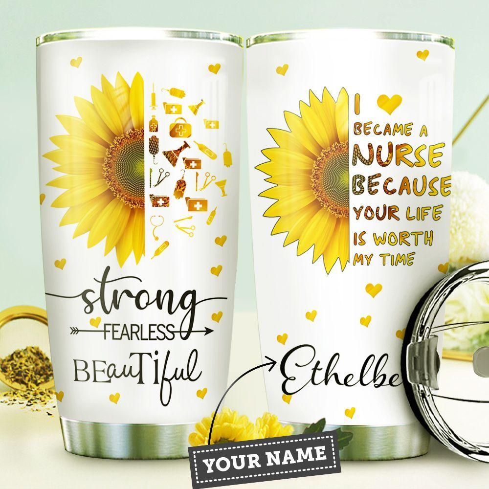 Nurse Personalized Stainless Steel Tumbler nurse personalized stainless steel tumbler 7738