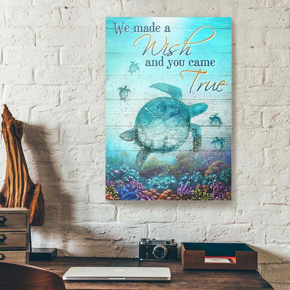 ocean turtle canvas prints wall art decor 4434