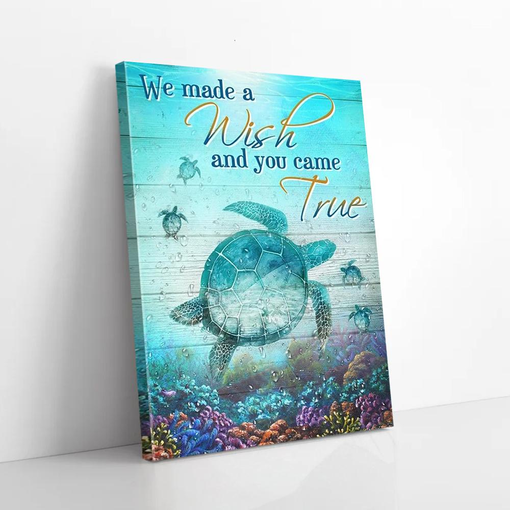 ocean turtle canvas prints wall art decor 8515