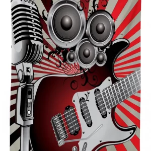 Old Vintage Loudspeaker 3D Printed Tablecloth Table Decor 1 old vintage loudspeaker 3d printed tablecloth table decor 1951