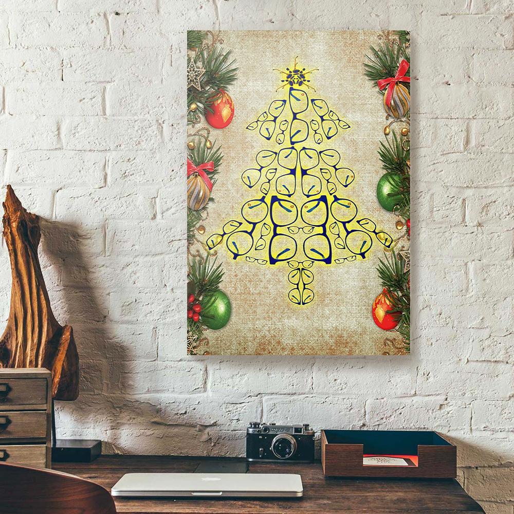 Optometrist Christmas Canvas Prints - Wall Art Decor optometrist christmas canvas prints wall art decor 2696