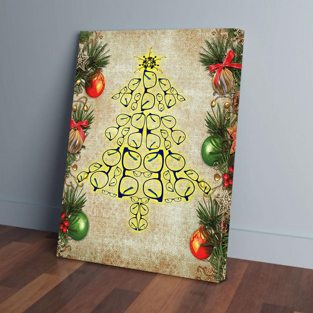 Optometrist Christmas Canvas Prints - Wall Art Decor optometrist christmas canvas prints wall art decor 8283