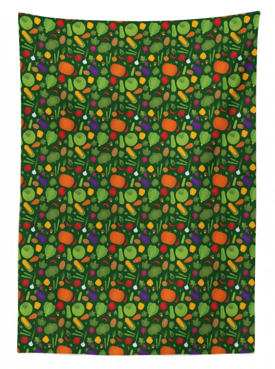 organic healthy food 3d printed tablecloth table decor 1319
