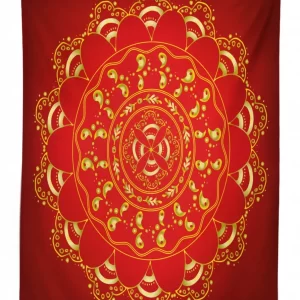 ornate art 3d printed tablecloth table decor 5417