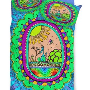 over the rainbow duvet cover bedding set 7963