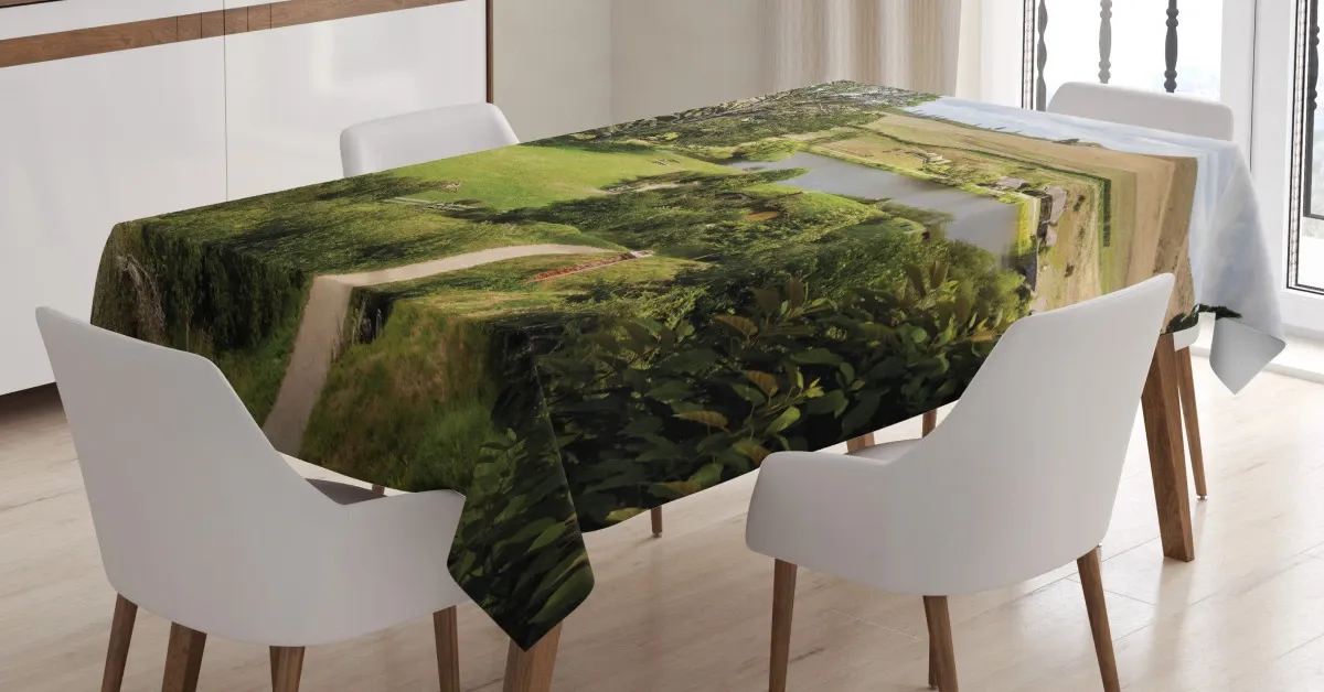 overhill matamata 3d printed tablecloth table decor 5872