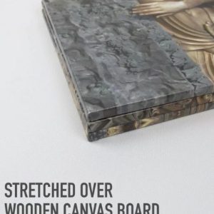 paisley bandana white motivational positive canvas print wall art decor 1866