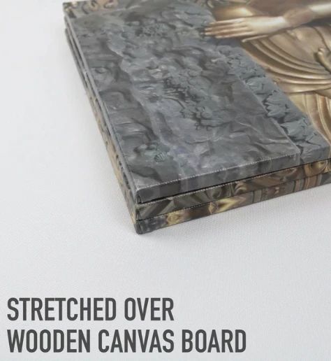 paisley bandana white motivational positive canvas print wall art decor 1866