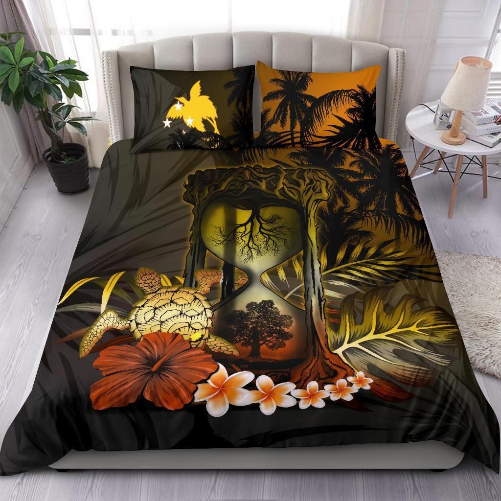 Papua New Guinea Hibiscus Tree Of Life Hourglass Bedding Set Bedroom Decor papua new guinea hibiscus tree of life hourglass bedding set bedroom decor 8220