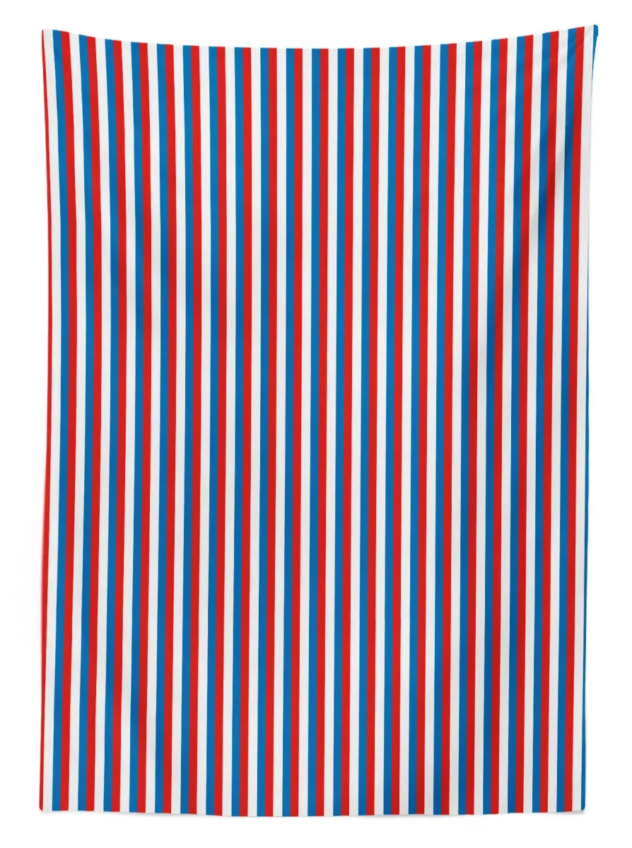 patriotic colors 3d printed tablecloth table decor 5916