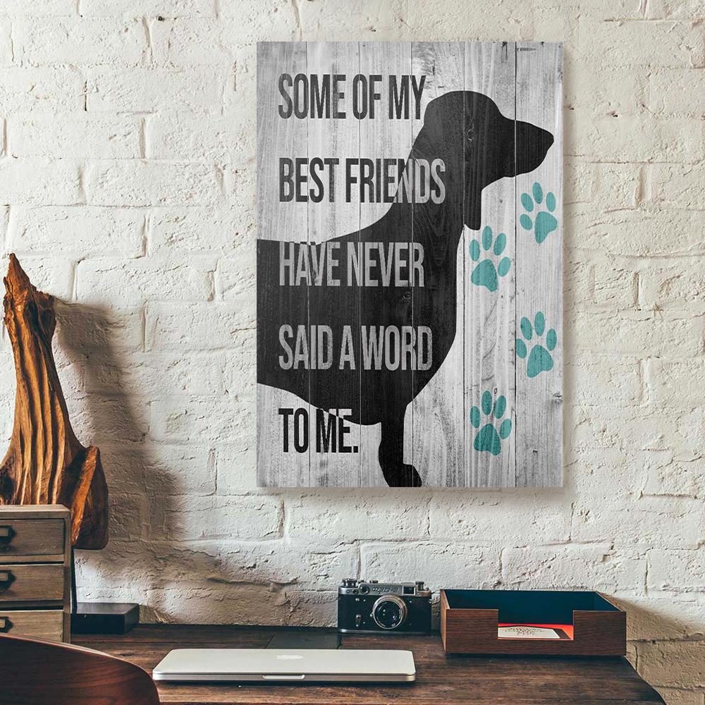 Paw Dachshund Canvas Prints - Wall Art Decor paw dachshund canvas prints wall art decor 6752